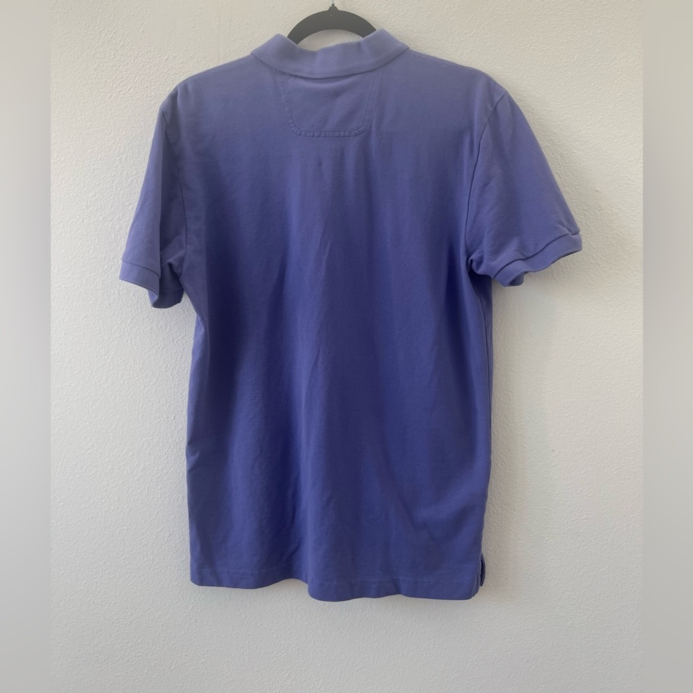 Hugo Boss Logo Polo Shirt Men's US Large‎ Short Sleeve Purple L (0704) - Picture 3 of 11